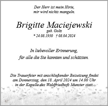 Profilbild von Frau Brigitte Maciejewski