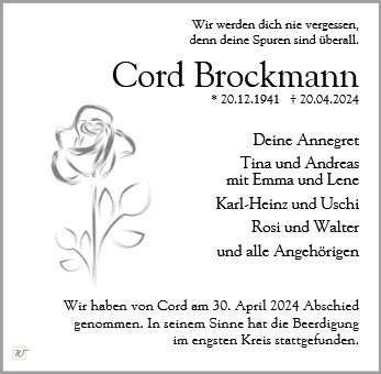 Profilbild von Cord Brockmann
