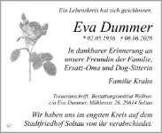 eine Anzeige