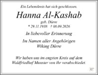 eine Anzeige