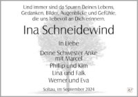 eine Anzeige