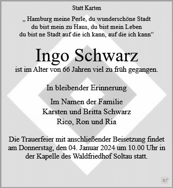 Erinnerungsbild für Herr Ingo Schwarz