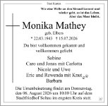 eine Anzeige