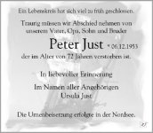 eine Anzeige