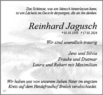 Erinnerungsbild für Herr Reinhard Jagusch