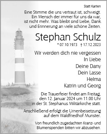 Erinnerungsbild für Stephan Schulz