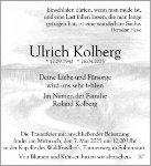 eine Anzeige