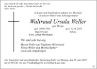 eine Anzeige
