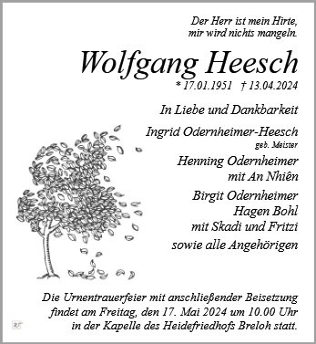 Profilbild von Herr Wolfgang Heesch